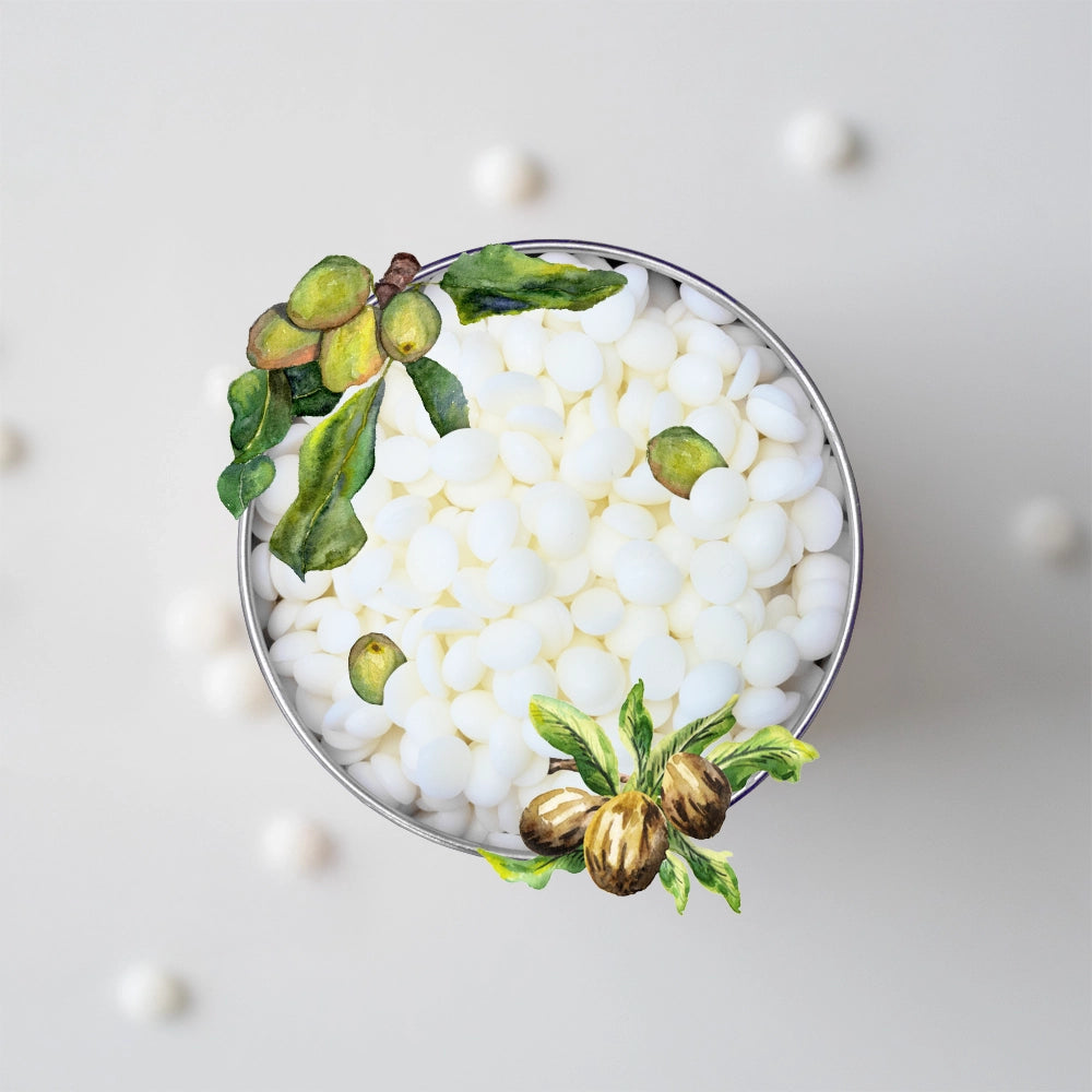 Cire végétale d'excellence au karité - sachet de 100g