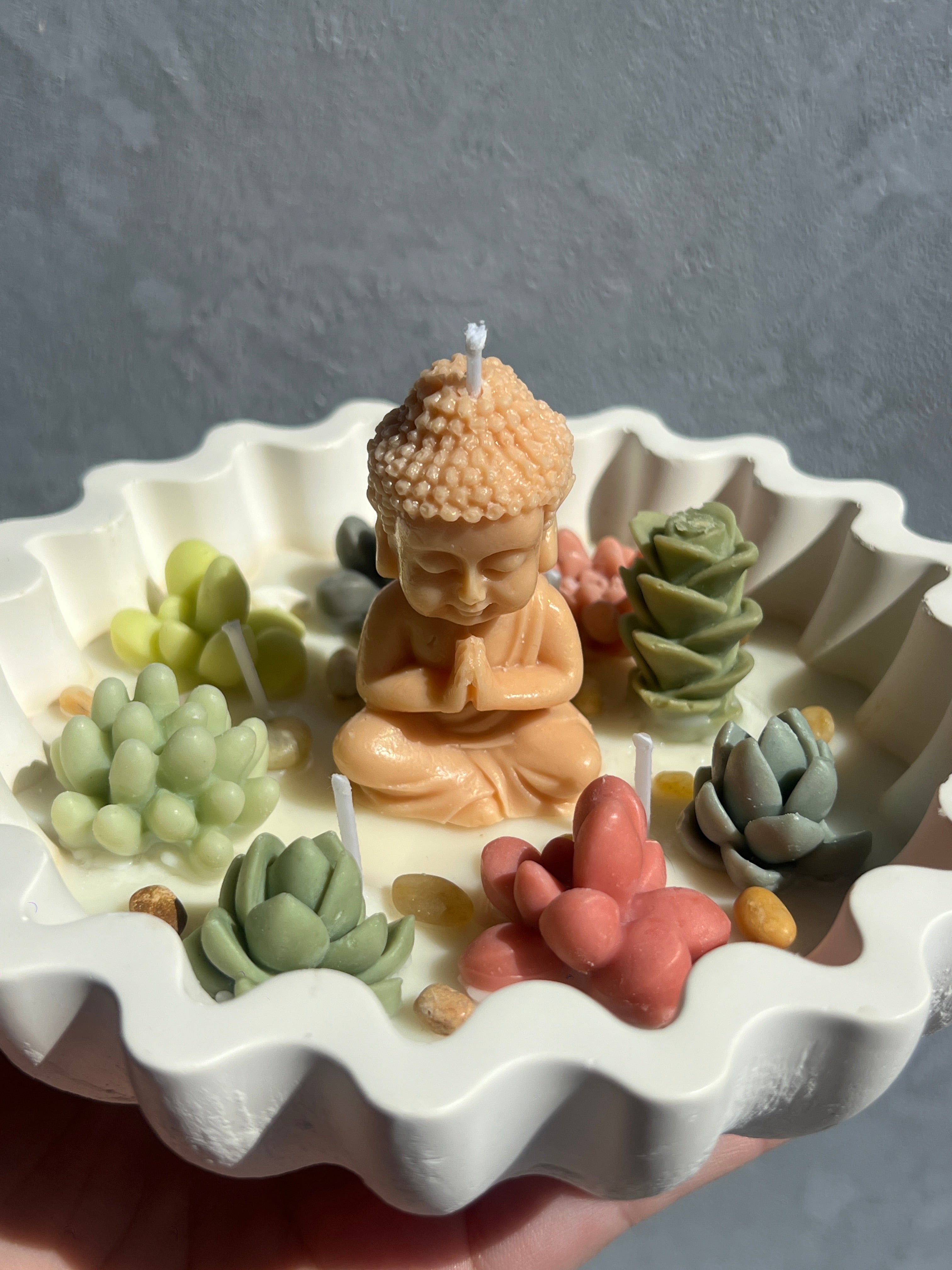 Bougie Jardin Zen & Bouddha
