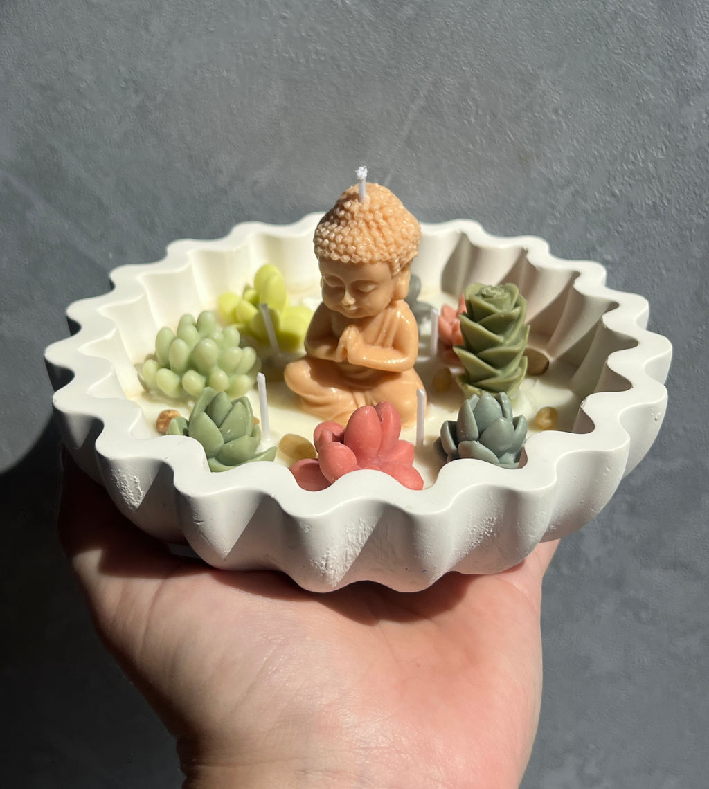 Bougie Jardin Zen & Bouddha