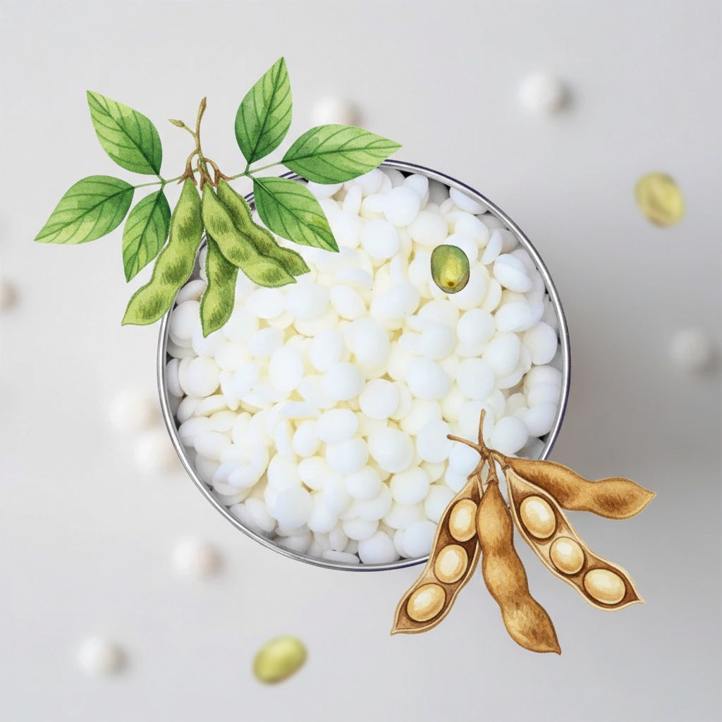 Cire végétale d'excellence au soja - sachet de 100g