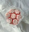 Bouquets de fondants - Pivoines rosés